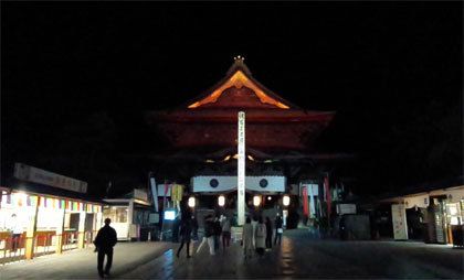 七年に一度の御開帳!「善光寺」@長野県(夜・その2)