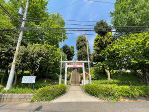 上川井神明社(横浜市旭区上川井町) - 川井郷の総鎮守として祀られていた神社