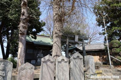稲荷神社 松戸市七右衛門新田